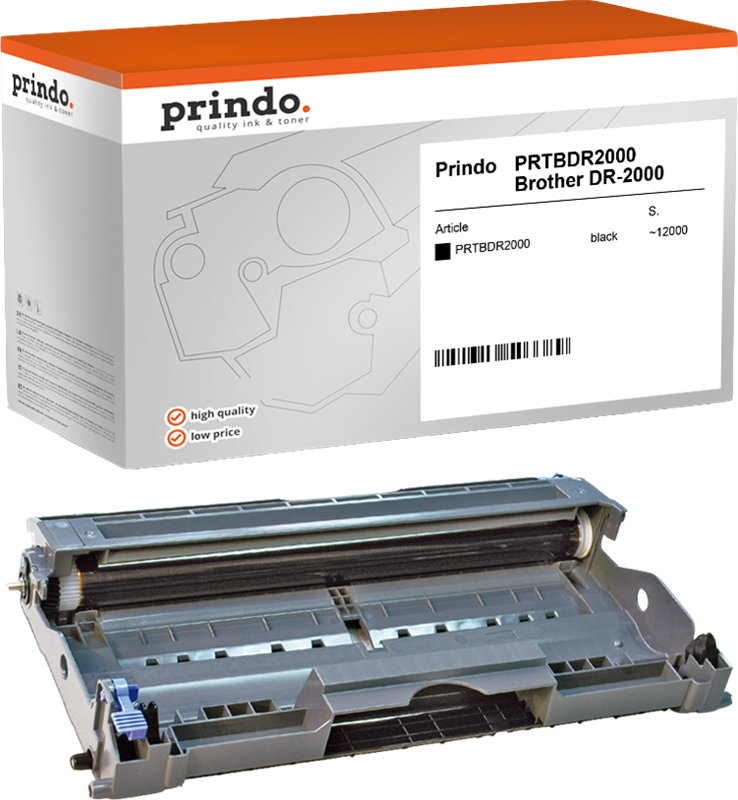 Brother TN-2000 Tambour Noir compatible · Prindo Classic