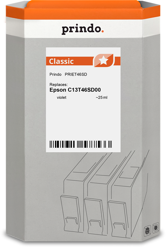 Epson T46SD Cartouche Violet compatible équivalent à C13T46SD00 · Prindo Classic