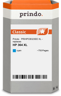 HP 364 Cartouche Cyan compatible équivalent à CB318EE · Prindo Classic
