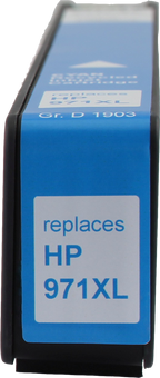 HP 971 XL Cartouche Cyan compatible équivalent à CN626AE · Prindo Classic