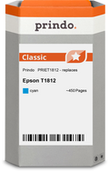 Epson 18 XL Cartouche Cyan compatible équivalent à C13T18124012 · Prindo Classic