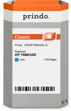 HP 903 XL Cartouche Cyan compatible équivalent à T6M03AE · Prindo Classic
