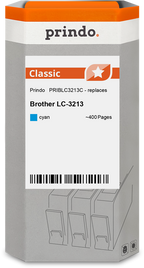 Brother LC3213C Cartouche Cyan compatible · Prindo Classic