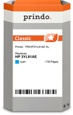 HP 912 XL Cartouche Cyan compatible équivalent à 3YL81AE · Prindo Classic