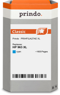 HP 963 XL Cartouche Cyan compatible équivalent à 3JA27AE · Prindo Classic