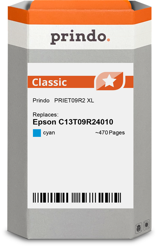 Epson 503 XL Cartouche Cyan compatible équivalent à C13T09R24010 · Prindo Classic
