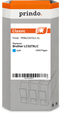 Brother LC527XLC Cartouche Cyan compatible · Prindo Classic