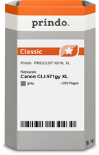 Canon CLI-571gy XL Cartouche Gris compatible équivalent à 0335C001 · Prindo Classic