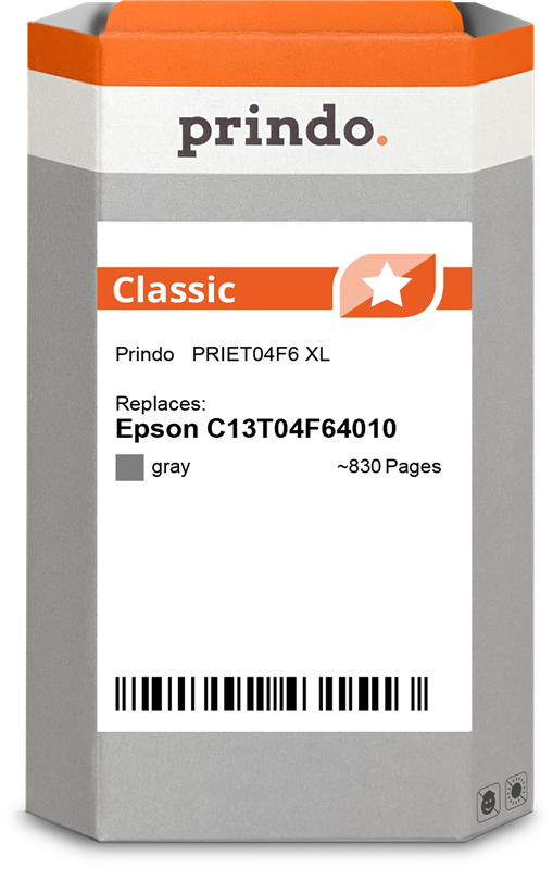 Epson 478XL Cartouche Gris compatible équivalent à C13T04F64010 · Prindo Classic