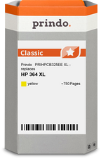 HP 364 Cartouche Jaune compatible équivalent à CB320EE · Prindo Classic