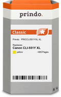 Canon CLI-551Y XL Cartouche Jaune compatible équivalent à 6446B001 · Prindo Classic