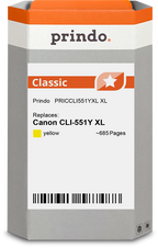 Canon CLI-551Y XL Cartouche Jaune compatible équivalent à 6446B001 · Prindo Classic