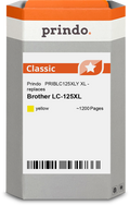 Brother LC125XLY Cartouche Jaune compatible · Prindo Classic