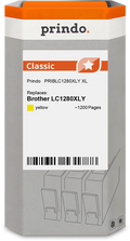 Brother LC1280XLY Cartouche Jaune compatible · Prindo Classic