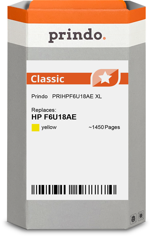 HP 953 XL Cartouche Jaune compatible équivalent à F6U18AE · Prindo Classic