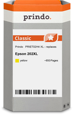Epson 202XL Cartouche Jaune compatible équivalent à C13T02H44010 · Prindo Classic