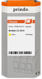 Brother LC3213Y Cartouche Jaune compatible · Prindo Classic