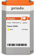 Epson 502XL Cartouche Jaune compatible équivalent à C13T02W44010 · Prindo Classic