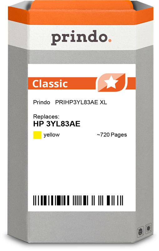 HP 912 XL Cartouche Jaune compatible équivalent à 3YL83AE · Prindo Classic