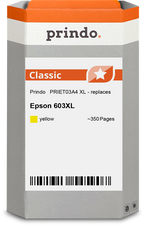 Epson 603XL Cartouche Jaune compatible équivalent à C13T03A44010 · Prindo Classic