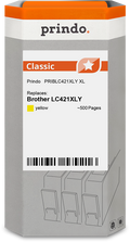 Brother LC421XLY Cartouche Jaune compatible · Prindo Classic