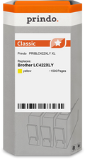 Brother LC422XLY Cartouche Jaune compatible · Prindo Classic