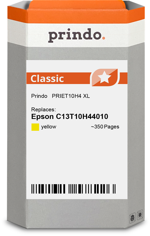 Epson 604 XL Cartouche Jaune compatible équivalent à C13T10H44010 · Prindo Classic