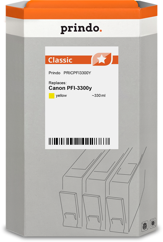 Canon PFI-3100y Cartouche Jaune compatible équivalent à 6425C001 · Prindo Classic
