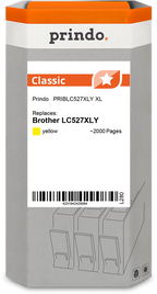 Brother LC527XLY Cartouche Jaune compatible · Prindo Classic