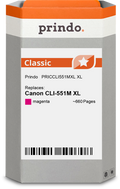 Canon CLI-551M XL Cartouche Magenta compatible équivalent à 6445B001 · Prindo Classic