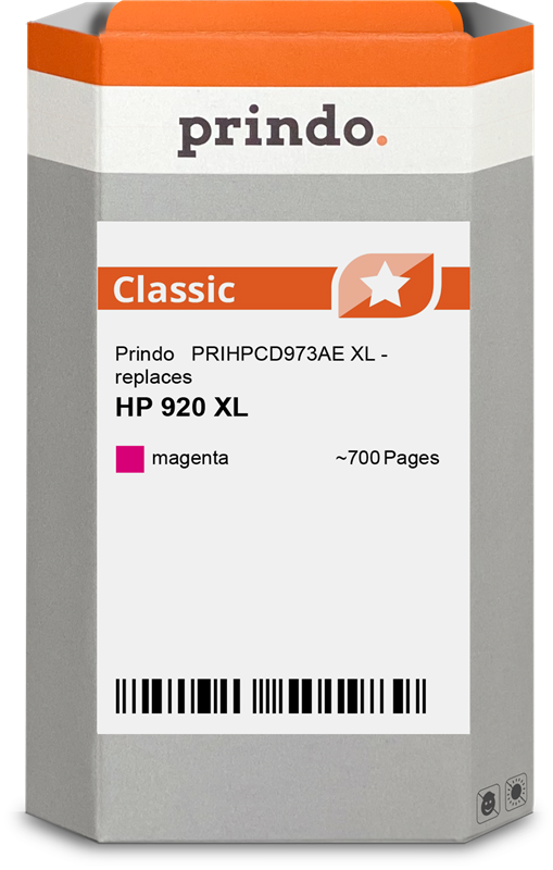 HP 920 XL Cartouche Magenta compatible équivalent à CD973AE · Prindo Classic