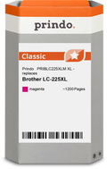 Brother LC225XLM Cartouche Magenta compatible · Prindo Classic
