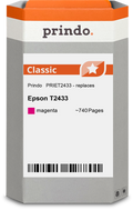 Epson 24 XL Cartouche Magenta compatible équivalent à C13T24334012 · Prindo Classic