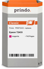 Epson 24 XL Cartouche Magenta compatible équivalent à C13T24334012 · Prindo Classic