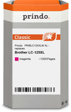 Brother LC125XLM Cartouche Magenta compatible · Prindo Classic