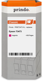 Epson 34 XL Cartouche Magenta compatible équivalent à C13T34734010 · Prindo Classic