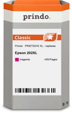 Epson 202XL Cartouche Magenta compatible équivalent à C13T02H34010 · Prindo Classic