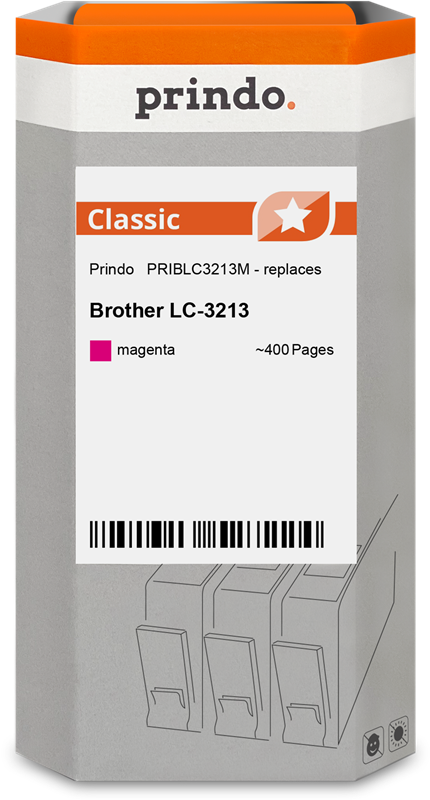 Brother LC3213M Cartouche Magenta compatible · Prindo Classic