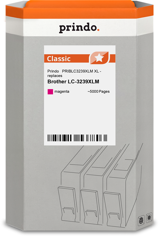 Brother LC3239XLM Cartouche Magenta compatible · Prindo Classic