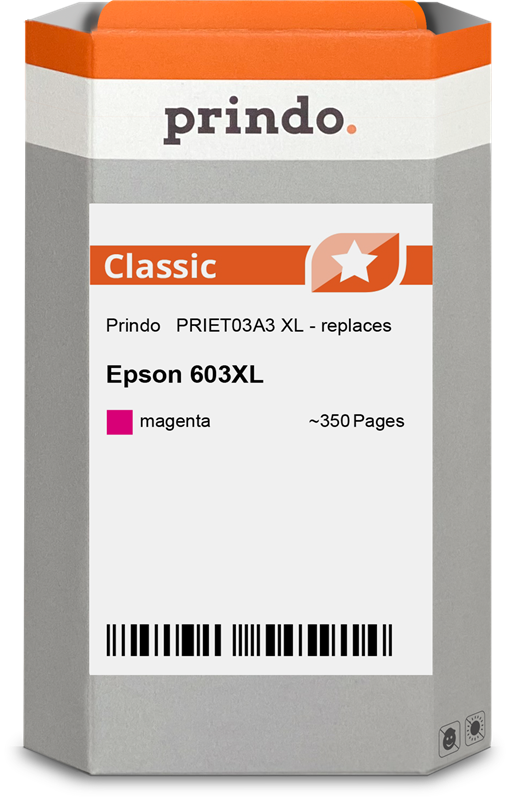 Epson 603XL Cartouche Magenta compatible équivalent à C13T03A34010 · Prindo Classic