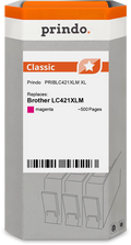 Brother LC421XLM Cartouche Magenta compatible · Prindo Classic