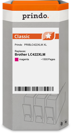Brother LC422XLM Cartouche Magenta compatible · Prindo Classic