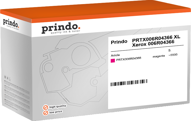 Xerox 006R04366 Toner Magenta compatible équivalent à C310/315 · Prindo Classic
