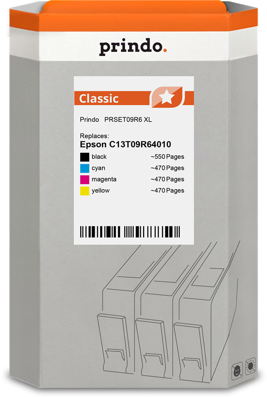 Epson 503 XL Cartouche Pack 4 Couleurs compatible · Prindo Classic