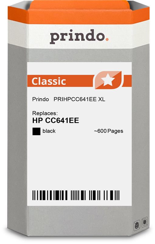 HP 300 Cartouche Noir compatible équivalent à CC640EE · Prindo Classic