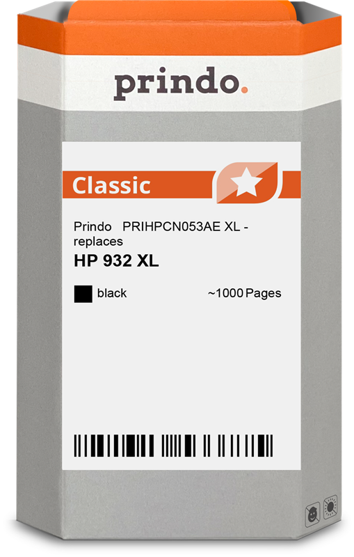 HP 932 XL Cartouche Noir compatible équivalent à CN053AE · Prindo Classic
