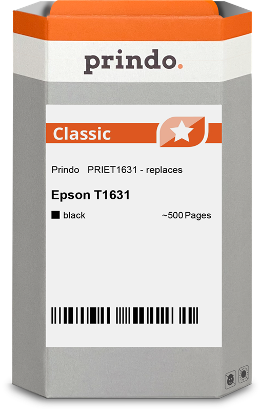 Epson 16 XL Cartouche Noir compatible équivalent à C13T16314012 · Prindo Classic