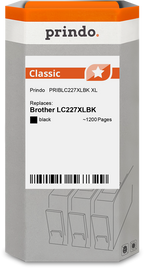 Brother LC227XLBK Cartouche Noir compatible · Prindo Classic