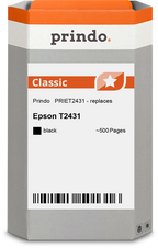 Epson 24 XL Cartouche Noir compatible équivalent à C13T24314012 · Prindo Classic