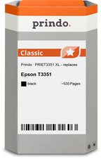 Epson 33 XL Cartouche Noir compatible équivalent à C13T33514012 · Prindo Classic